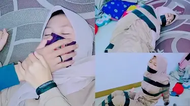 Bokep Jilbab BDSM Ukhty Pasrah Diikat Fetish